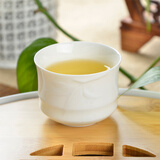 陶立方陶瓷茶杯品茗杯小茶杯白瓷杯玉瓷单个装茶组茶杯茶具配件喝水杯 知足常乐杯