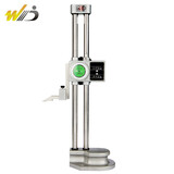 韦度（WD）双柱带表高度尺数显划线规杠杆百分表支架千分测量仪规测高仪一套 双柱带表高度尺0-300mm