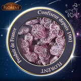FLORENT法国费罗伦十二星座糖水果味硬糖薄荷糖果零食节日生日礼物大礼盒 金牛座紫罗兰水果糖200g