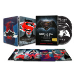 蝙蝠侠大战超人：正义黎明 丹麦进口铁盒 院线版+加长版（蓝光碟 2*BD50）