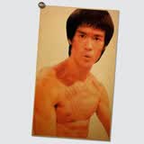 居梦坞 李小龙 怀旧墙面贴画海报 复古老电影挂画 酒吧咖啡厅装饰画芯 NB4006