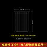 森森鱼缸隔离板透明挡板水族箱非亚克力隔板可随意裁剪不弯曲不变形