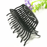 梦君宸韩版盘发器造型发夹懒人插梳魔术百变发梳波浪对插烫发发插 哑光黑（一对价格）