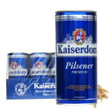 凯撒顿姆（Kaiserdom）德国 原瓶 原装进口Kaiserdom小麦精酿啤酒 整箱装 黄啤1L*12听