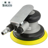 铁铮汉 5寸圆盘式 气动抛光机125mm风动砂磨机自粘圆盘砂纸机打磨机砂光机木工油漆打磨抛光沙纸机 5寸气动砂纸机