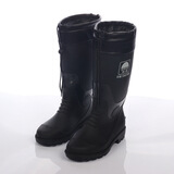 【特种工矿靴】雨鞋男套鞋男中筒男士加绒可拆牛筋底成人防滑耐磨高筒加绒胶鞋白色食品厂低帮水鞋男女 黑色高筒101加绒 43