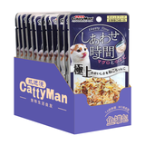 多格漫（DoggyMan）凯迪漫猫咪美味时间猫咪妙湿粮鲜包鱼罐包 成猫幼猫湿粮猫零食罐头 55g/包 05 金枪鱼&鲣鱼·小虾米（55g * 12包）