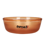 犀宝饵料盆鱼饵拌料盆鱼饵盒鱼食盆和饵盆加厚PC拉饵盆不沾饵开饵拌饵 茶色单个大号