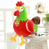 海利伟（Honeyway）海利伟小鸡毛绒玩具鸡公仔大公鸡娃娃玩偶布娃娃生日礼物女生生肖 咘咘达鸡绿色 小号30cm(高度含腿测量)