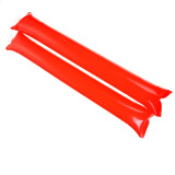 京唐 节庆啦啦棒加油棒 助威道具充气棒 运动会节日用品红色80个装