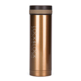 乐扣乐扣（LOCK&LOCK） 保温杯旋转盖直饮学生儿童防漏密封男士女士茶杯水杯不锈钢杯子 LHC563金色- 300ml