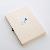 同学录复古木盒高中生初中生小学生毕业纪念册 素语木盒同学录卡通创意毕业纪念 我怀念的款（随机一本）