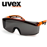 德国 UVEX优唯斯 防护眼镜护目镜 防冲击 透明打磨式骑行防风防沙防尘  骑行墨镜 防护眼镜