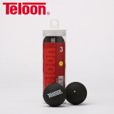 天龙（Teloon） 壁球初学训练专业比赛壁球 【3粒听装】单黄点TY001 高级低速