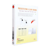 富得快美式文件夹  白色文件夹 三面插袋文件夹 加插封面文件夹 打孔夹 资料夹 HY301 1.5英寸3孔D型