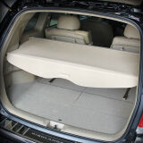 美克杰 汽车后备箱遮物帘隔物板尾箱隔板隔物板汽车用品 米色款遮物帘 2018款现代IX35