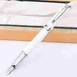 毕加索 毕加索 PS-951 墨水笔商务办公 练字 礼品笔 金属杆钢笔 瓷白银夹 F尖