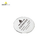 代尔塔 KN95防毒防尘半面罩 喷漆打农药防雾霾烧电焊用 防有机气体等 可选配各种滤盒套装 防尘滤棉10片