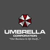 浮生汽车个性生化危机保护伞车贴贴纸安布雷车身贴反光车门玻璃划痕贴 D44303 侧门竖款36*30CM白字对装