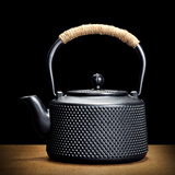 唐丰唐丰 铁壶南部无涂层铸铁老铁壶煮水烧水茶壶 尊者铁壶1.5升(168)