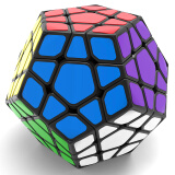 圣手异形魔方三阶二四五阶套装比赛专用镜面斜转金字塔五魔方顺滑玩具 圣手极光五魔方黑色