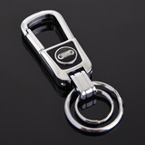 纳洪汽车钥匙扣 大众奥迪雪佛兰丰田本田路虎奔驰别克保时捷长安福特荣威男女士适用腰扣车用钥匙链环挂件 奥迪A4L A6L A8L A5 A7 Q3 Q5