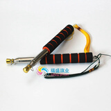 欧德斯曼 高档导游旗杆沙盘指示1.2米1.6米2米2.5米3米不锈钢伸缩旗杆指挥教学教师教鞭棒棍 不锈钢3米 1根