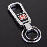 纳洪汽车钥匙扣 大众奥迪雪佛兰丰田本田路虎奔驰别克保时捷长安福特荣威男女士适用腰扣车用钥匙链环挂件 本田思域雅阁凌派思铂睿飞度锋范杰德X/CRV歌诗图