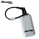 玛斯特（MasterLock）壁挂式猫眼双用密码钥匙盒装修公司民宿工地钥匙储存管理盒可定制LOGO 5408D便携式固定密码