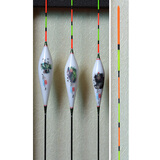 刀郎新款三国系列纳米浮漂鱼漂浮标鱼标加粗醒目近视尾套装枣核鲫鱼鲤鱼草鱼浮子渔具钓具 N-004 2号标1支