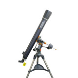 星特朗 美国90EQ 90/1000入门折射式天文望远镜不绣钢脚架稳定观天观景天地两用 套餐一