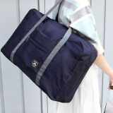 Naphele奈菲乐 折叠旅行包手提行李袋大容量登机包防水套拉杆箱收纳袋四色可选 藏青色