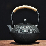 唐丰（TANGFENG）铁壶 铸铁铁壶铸铁茶壶铁壶电陶炉烧水壶围炉煮茶煮水泡茶铁壶 小丁铁壶1.2升