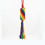 斯丽卡汽车挂件 藏式饰品车内用品 金刚结汽车出入平安挂饰车饰 小号金刚节