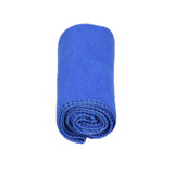 爱车安全之家洗车大毛巾吸水加厚细纤维干发抹布擦玻璃擦车巾汽车用汽车用品 (30cm*30cm)蓝色 约14g/条