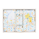 童泰（TONGTAI）新生儿保暖礼盒婴儿礼盒8件装蓝色