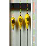 刀郎新款三国系列纳米浮漂鱼漂浮标鱼标加粗醒目近视尾套装枣核鲫鱼鲤鱼草鱼浮子渔具钓具 N-003 1号标1支