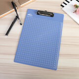 通必发A4写字板夹PP塑料书写垫板书写夹板带刻度 8004B大号A4