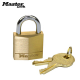 玛斯特（MasterLock）实心黄铜挂锁仓库大门家用储物柜子锁行李箱锁可定制同花 大小规格齐全 120