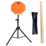 斗牛士（Bullfighter） 斗牛士专业8寸哑鼓儿童练习鼓 橙色（支架+鼓垫+鼓棒一对)