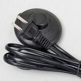 优丽美家电源线 台灯落地灯开关线 按键/调光/脚踏灯具配件电源线 家用灯具配件电源线 种类齐全 黑色落地灯脚踏开关（3.5米）