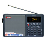 德生（Tecsun） ICR110收音机老人专用便携式老年人插卡充电小型高考英语四六级考试广播半导体 【灰色+USB充电器】