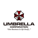 浮生汽车个性生化危机保护伞车贴贴纸安布雷车身贴反光车门玻璃划痕贴 D62105 侧门竖款55*38CM黑字对装