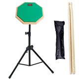 斗牛士（Bullfighter） 斗牛士专业8寸哑鼓儿童练习鼓 绿色（支架+鼓垫+鼓棒一对)