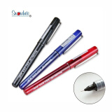 签字笔 0.5mm 学生用笔 办公用笔 X66走珠笔针管��� 混色12支（黑 红 蓝）
