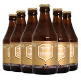 智美金帽啤酒330ml*6瓶 修道院精酿 比利时进口 聚会送礼 京东自营