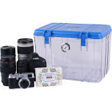 锐玛（EIRMAI） R20 单反相机防潮箱 镜头收纳箱 相机干燥箱 大号，内置大号吸湿卡 炫蓝色