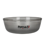 犀宝饵料盆鱼饵拌料盆鱼饵盒鱼食盆和饵盆加厚PC拉饵盆不沾饵开饵拌饵 灰色单个大号