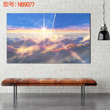 居梦坞 你的名字动漫海报纸墙贴画动漫海报动漫周边动漫电影 NB9077 50*30cm