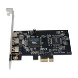 EB-LINK PCI-E采集卡1394卡台式机DV HDV高清视频采集卡 摄像机800火线卡 PCI-E插槽采集卡
